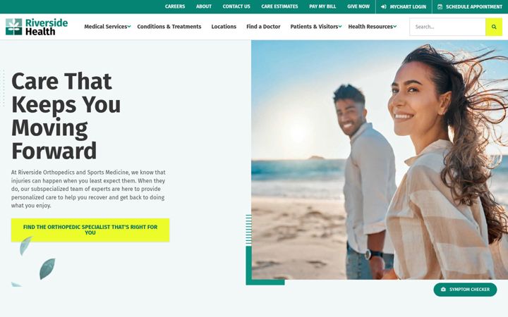Screenshot of riversideonline.com