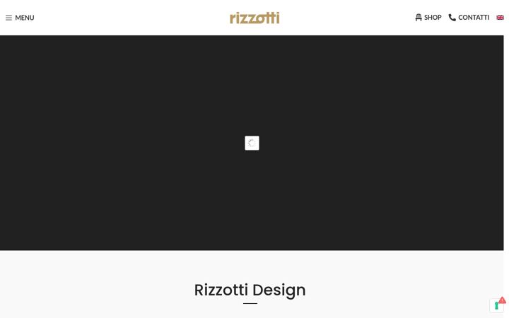 Snimka zaslona za rizzottidesign.com