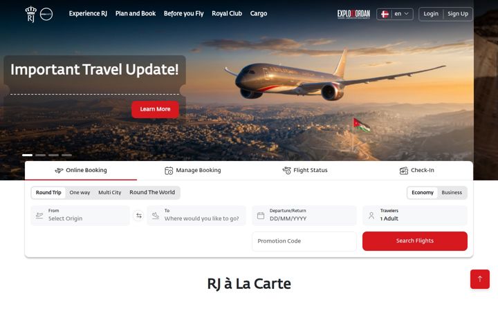 Screenshot of rj.com