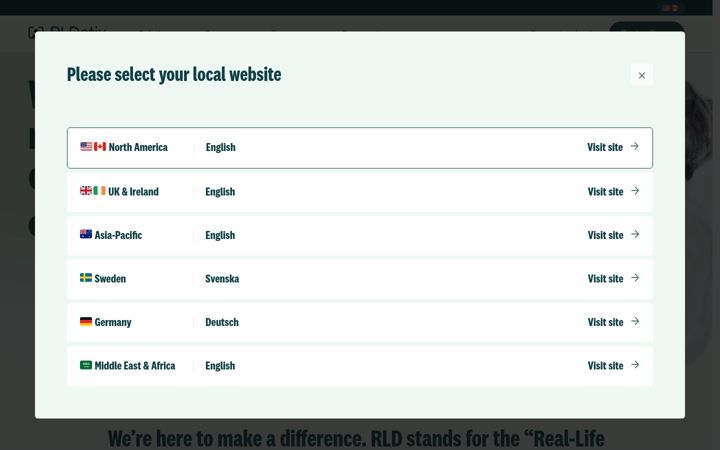Screenshot of rldatix.com