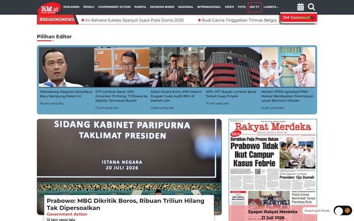 Screenshot of rm.id