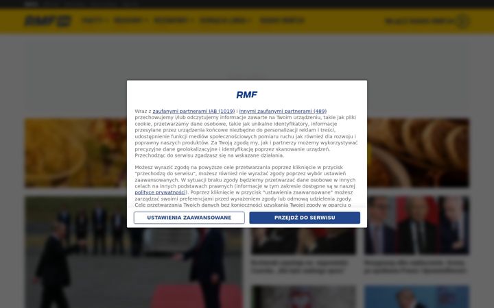 Screenshot of rmf24.pl
