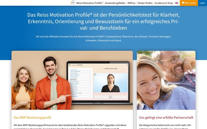 Screenshot of rmp.eu