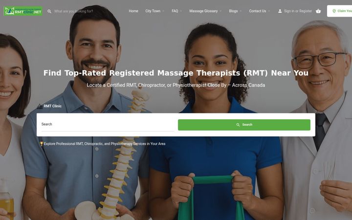 Screenshot of rmtclinic.net