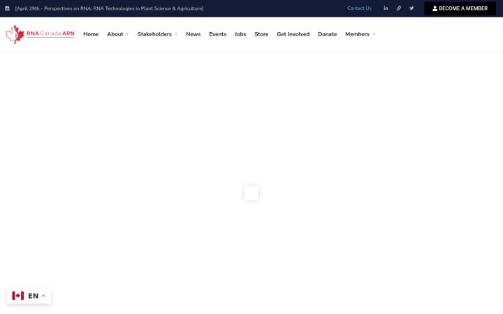 Screenshot of rnacanada.ca