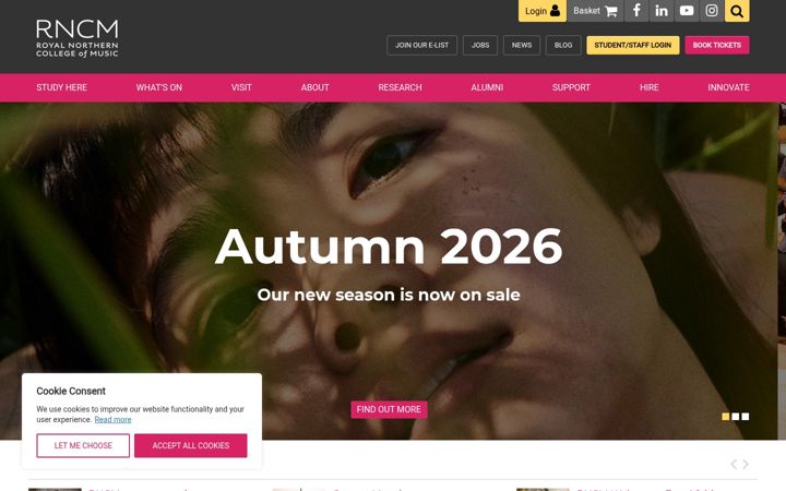 Screenshot of rncm.ac.uk