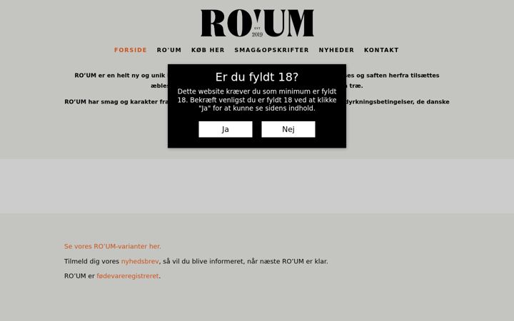 Captură de ecran a ro-um.dk