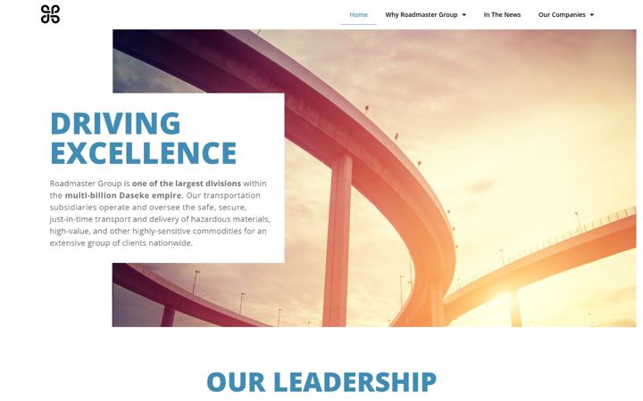 Captura de ecrã de roadmastergroup.com
