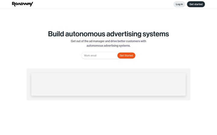 Screenshot of roadwayai.com