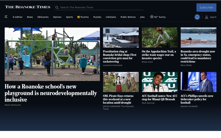 Screenshot di roanoke.com