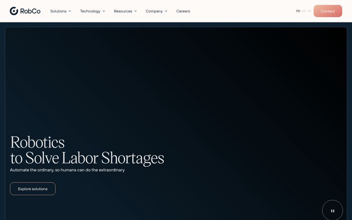 Screenshot of rob.co