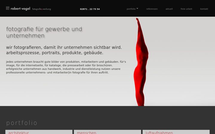 Screenshot of robert-vogel.de