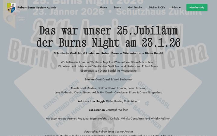 Screenshot of robertburns.at