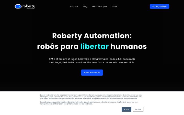 Screenshot of roberty.app