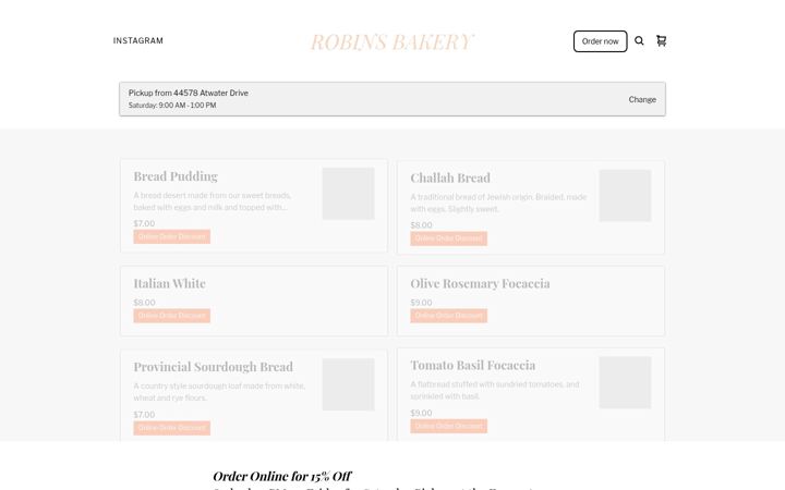 robinsbakeryllc.com