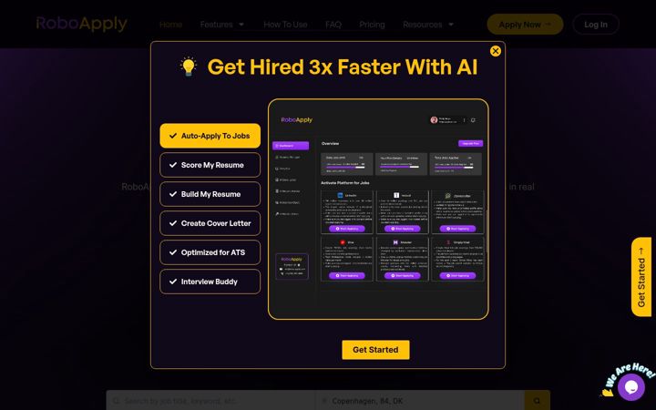 Screenshot of roboapply.jobs