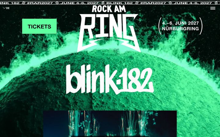 Screenshot of rock-am-ring.com
