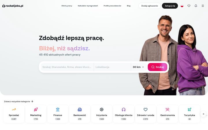Screenshot of rocketjobs.pl