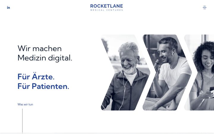 Screenshot of rocketlane.de