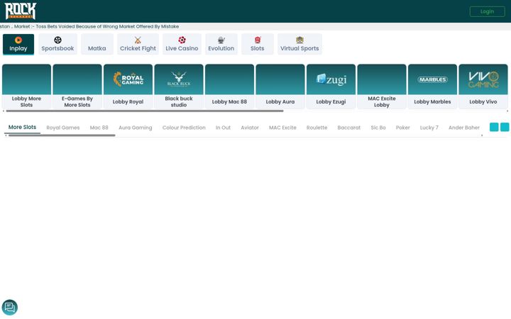 Screenshot of rockexch111.com