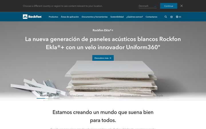 Captura de pantalla de rockfon.es