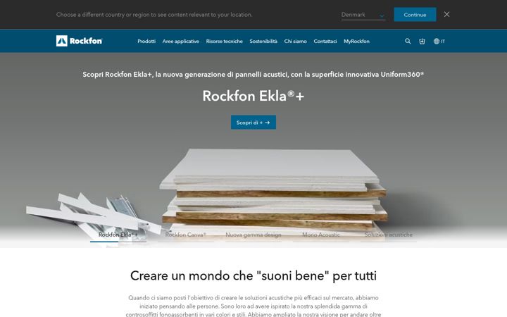 Екранна снимка на rockfon.it