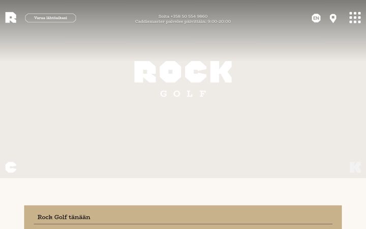 Screenshot ta' rockgolf.fi