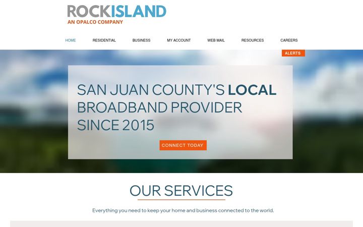 Екранна снимка на rockisland.com