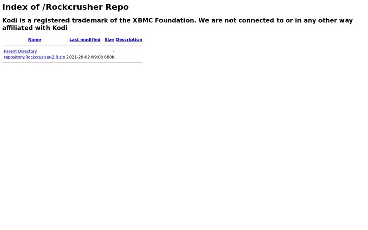Screenshot of rockodi.com