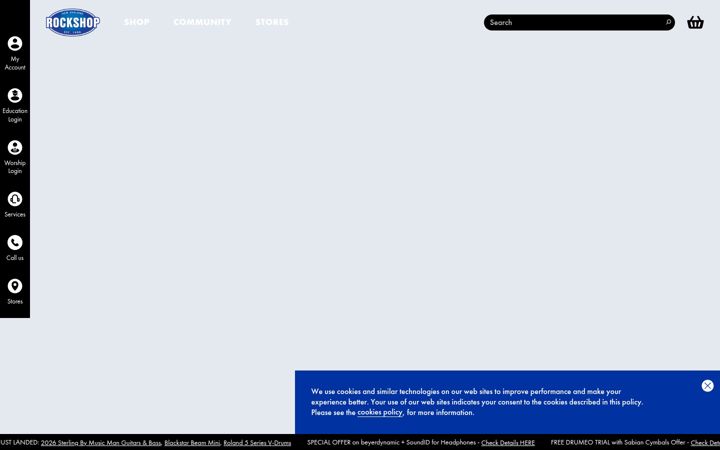 Screenshot von rockshop.co.nz