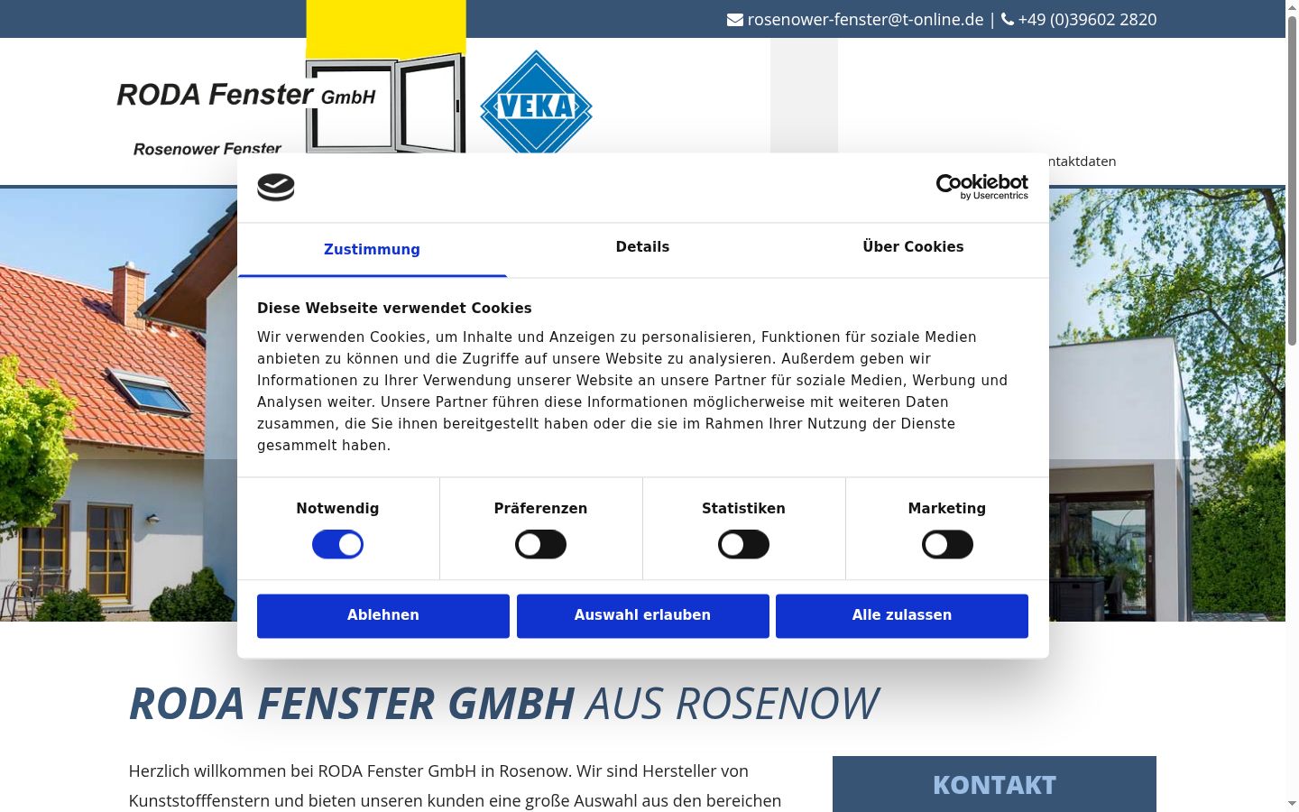 Sutikimo reklamjuostės, rodytos prieš bet kokią sąveiką, ekrano kopija