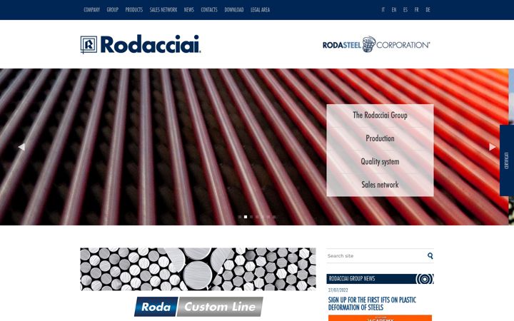 rodacciai.com