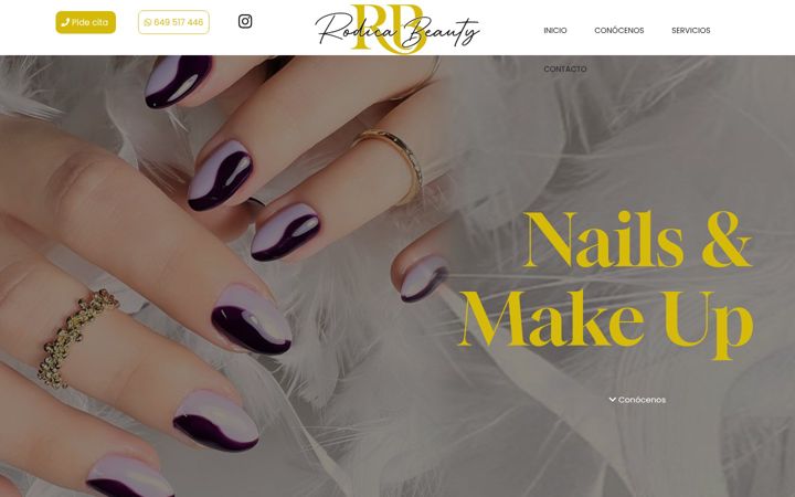 Screenshot of rodicabeauty.com