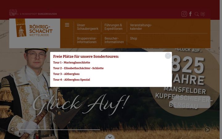 Screenshot von roehrigschacht.de