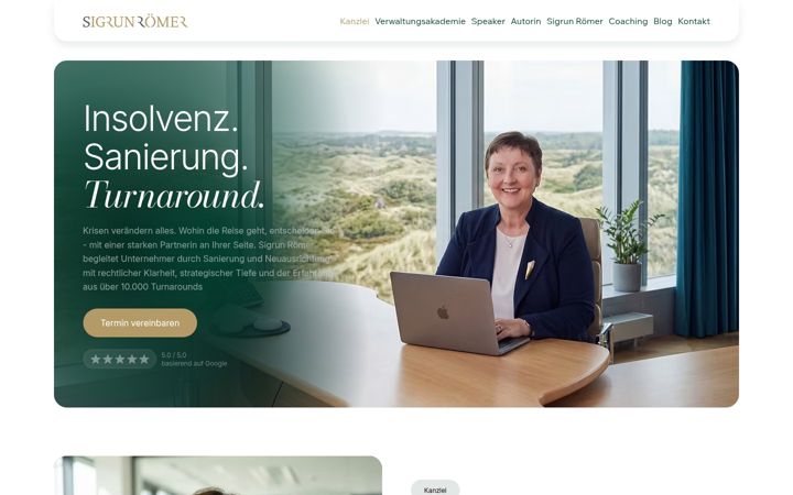 Zrzut ekranu roemer-flensburg.de
