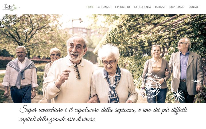 Screenshot of roenresidenza.it