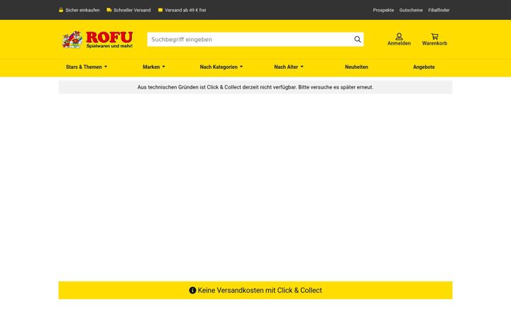 Screenshot του rofu.de