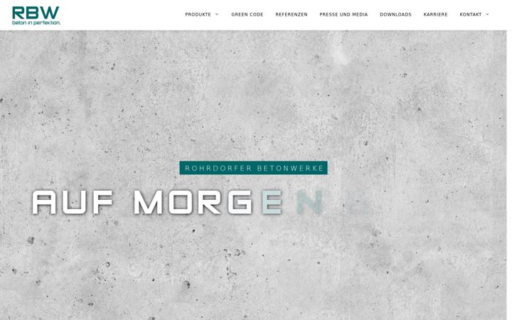 Screenshot von rohrdorferfertigteile.de