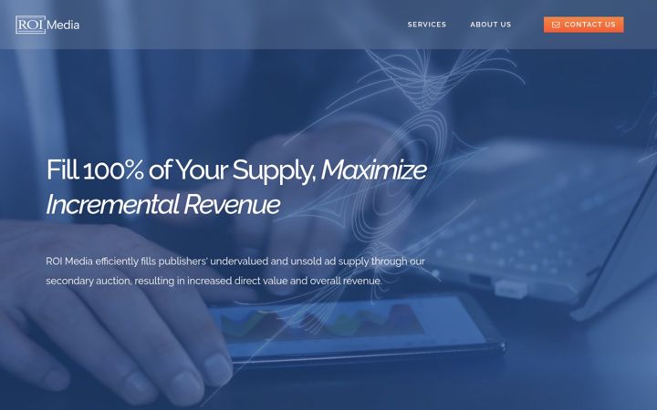 Screenshot of roimediaconsultants.com