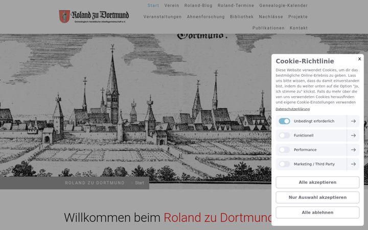 Screenshot of rolandgen.de