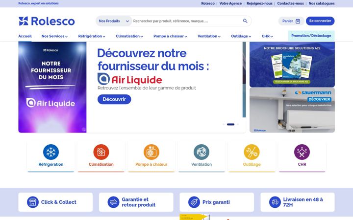 Screenshot of rolesco.fr