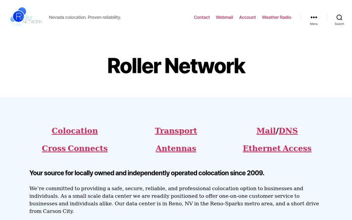 Screenshot of rollernet.net