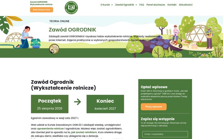 Screenshot of rolnicy-ogrodnicy.pl