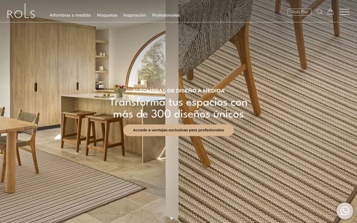 Screenshot di rolscarpets.com