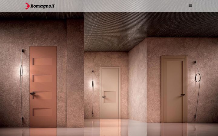 Screenshot of romagnolicontract.ru