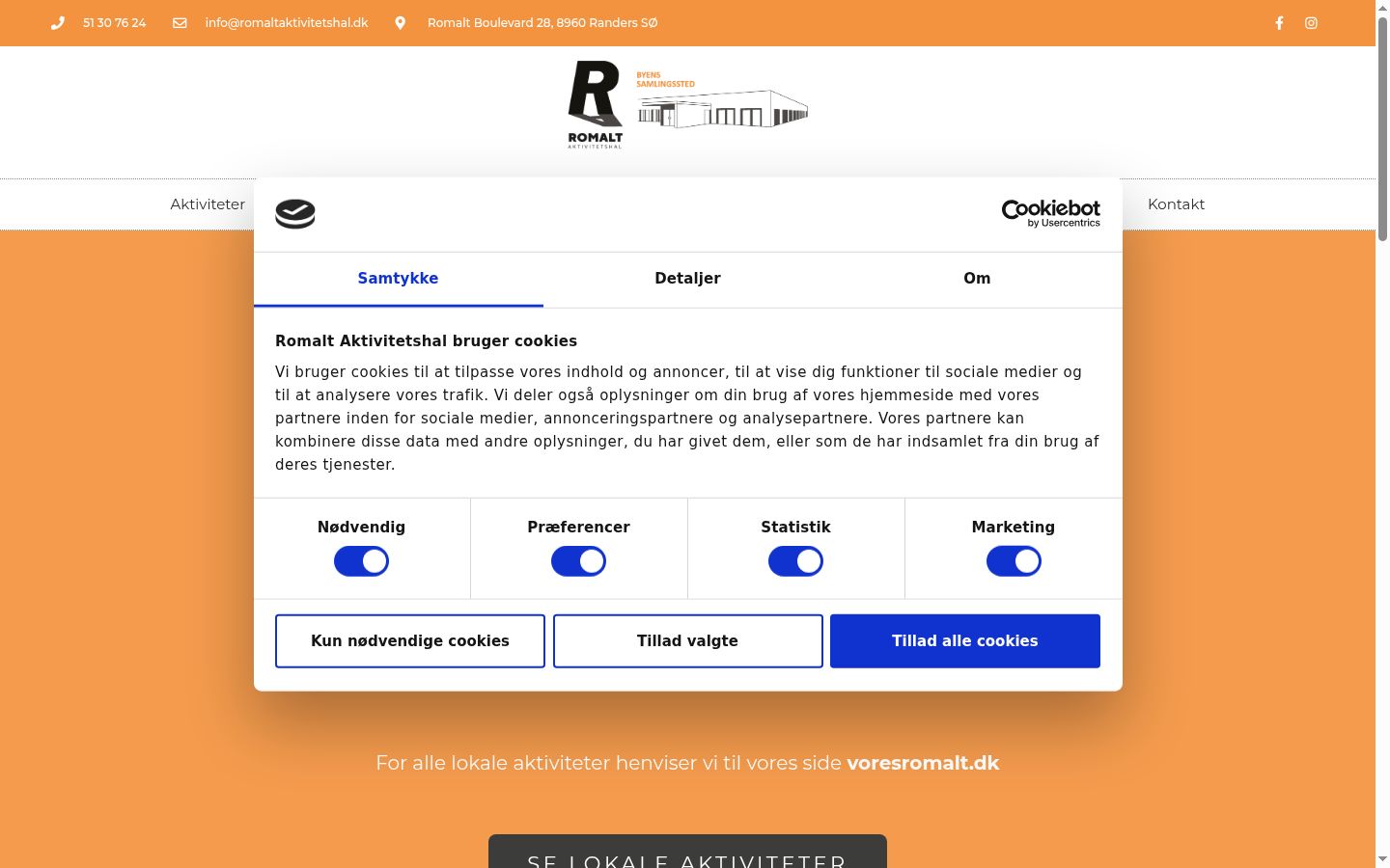 Sutikimo reklamjuostės, rodytos prieš bet kokią sąveiką, ekrano kopija