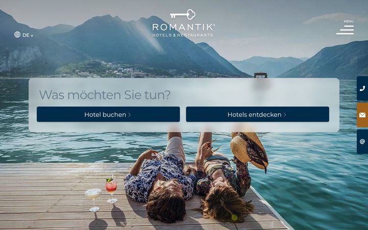 Ekrano kopija romantikhotels.com