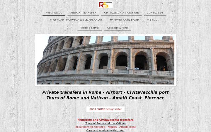 Screenshot of romecarservicers.it