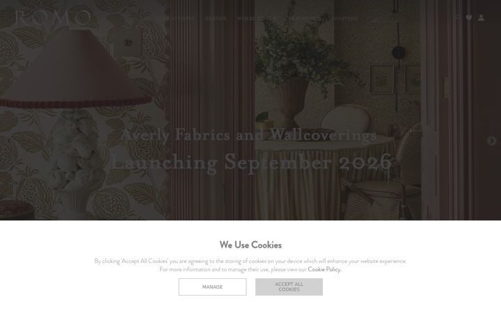 Screenshot of romo.com