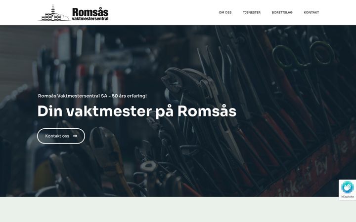 Screenshot of romsas.no